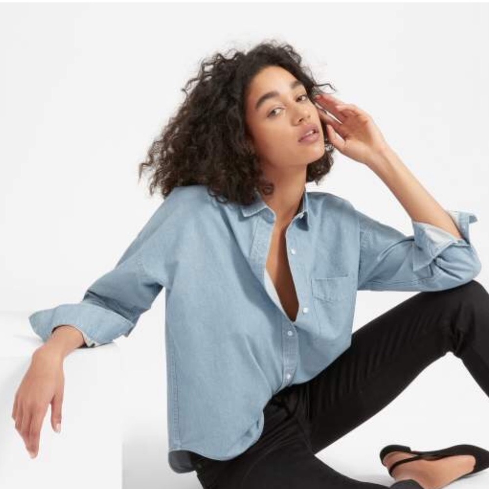 Everlane Square Jean Shirt